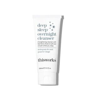 Thisworks Deep Sleep Overnight Cleanser Oat Amino Acids 3.3 Fl Oz /100ml New
